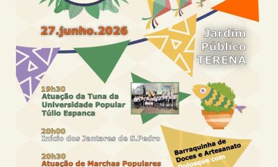 VIII Arraial dos Santos Populares da APIT 
27 de junho

Jardim Público, Terena

…