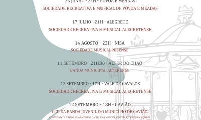 Rota dos Coretos do Alto Alentejo 2026