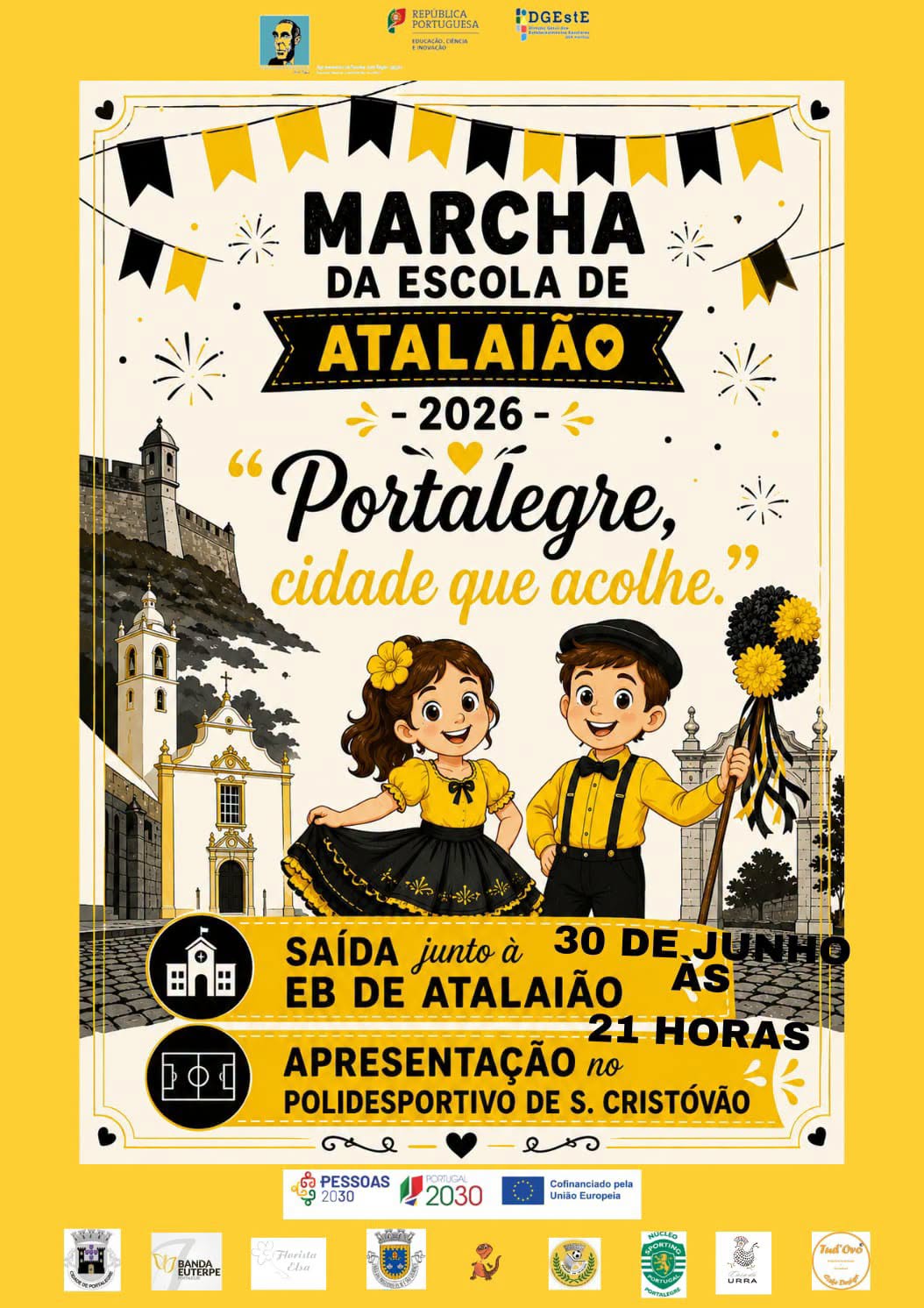 DIVULGAÇÃO DE ATIVIDADES A DECORRER NO CONCELHO 
Com o apoio do Município de Po…