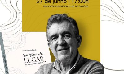 Apresentação do Livro “Inteligência do lugar” de Carlos Alberto Cupeto

Amanhã, …