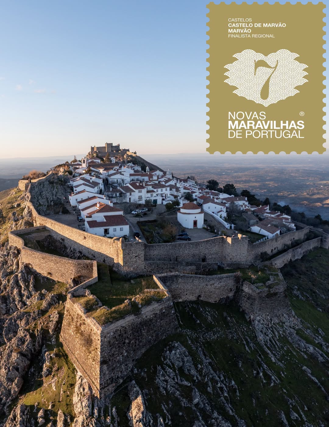 O Castelo de Marvão, obra única do homem e da natureza, já recebeu o selo de fi…