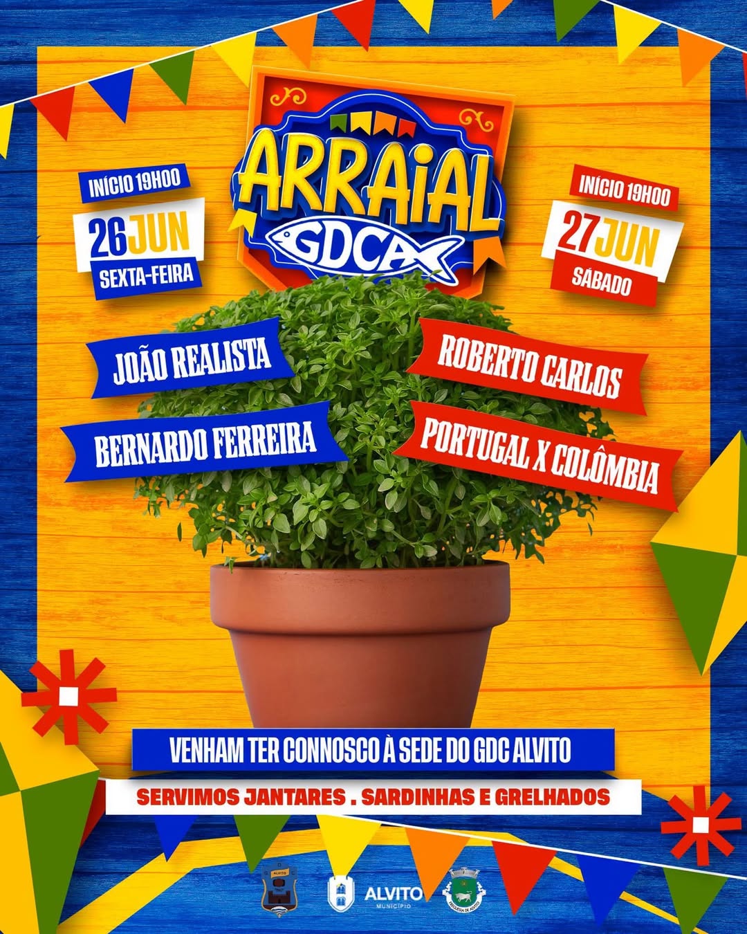 Os Santos Populares chegaram a Alvito!

Nos dias 26 e 27 de junho, o Grupo Despo…