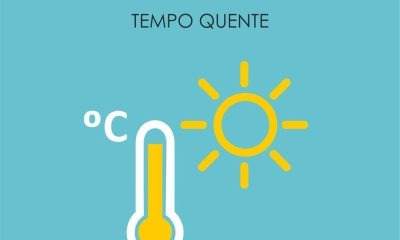 AVISO METEOROLÓGICO – ALERTA AMARELO

TEMPO QUENTE

Conforme comunicado pela Aut…