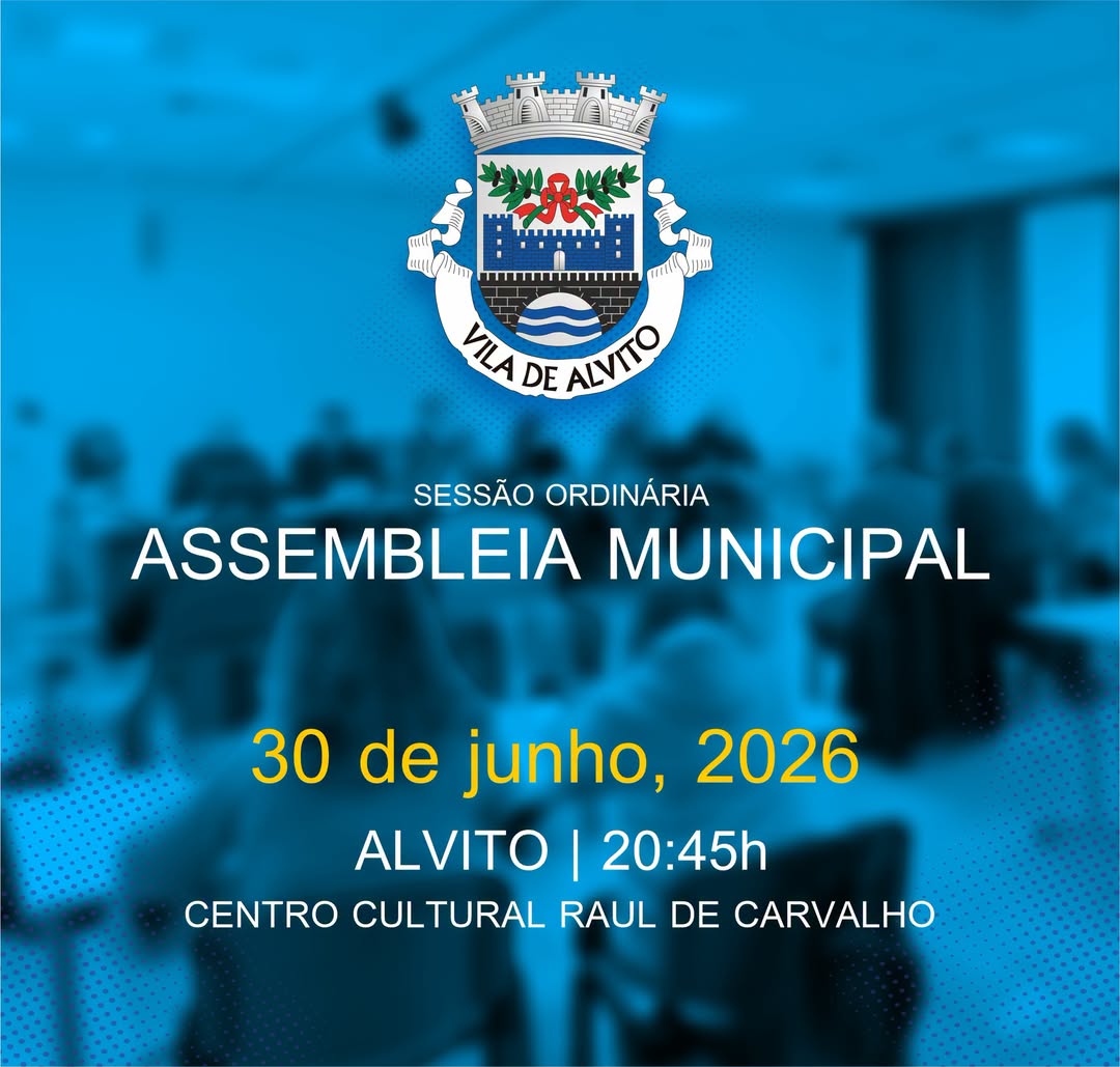 Assembleia Municipal de Alvito reúne amanhã

Decorre amanhã a 3.ª Sessão Ordinár…
