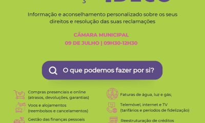 Atendimento ao consumidor
 9 de julho das 9h30 às 12h30
 Marcações: 924 768 224 …