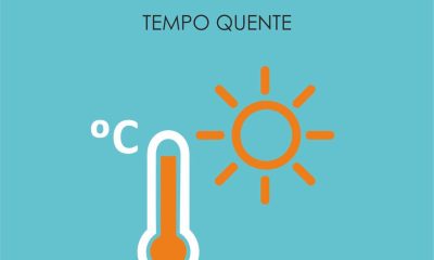 AVISO METEOROLÓGICO – ALERTA LARANJA

TEMPO QUENTE

Conforme comunicado pela Aut…