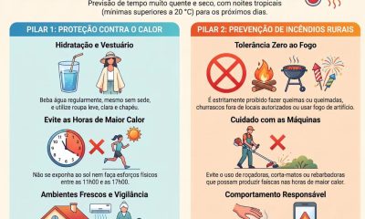 TEMPO QUENTE | AVISO À POPULAÇÃO *

O Serviço Municipal de Proteção Civil de Al…