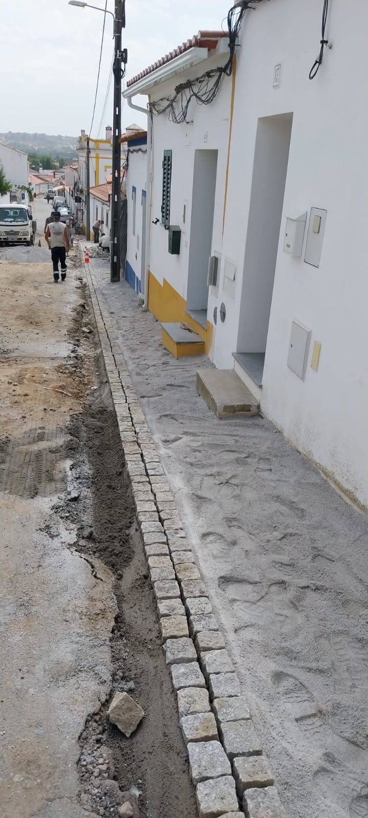 Empreitada de Substituição da Conduta de Abastecimento de Água continua em Vila…