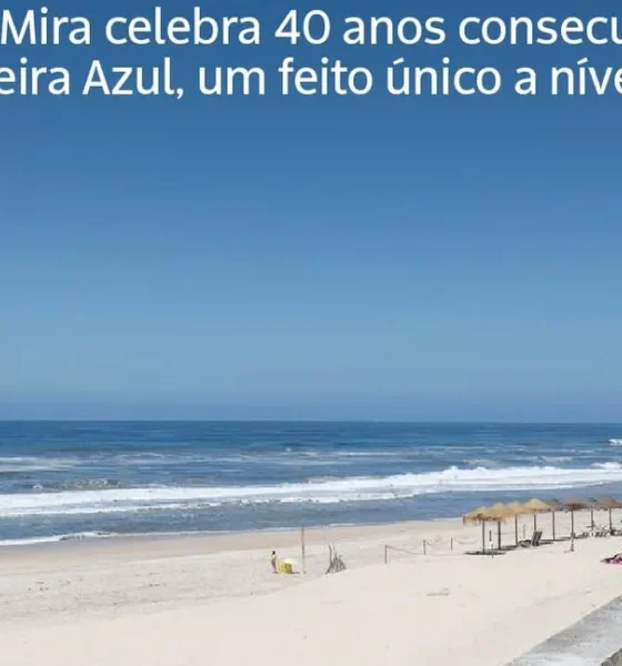 A Ministra do Ambiente e Energia esteve hoje na Praia de Mira para assinalar o …