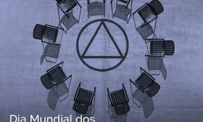 A comunidade Alcoólicos Anónimos acolhe e dá força e esperança às pessoas que qu…