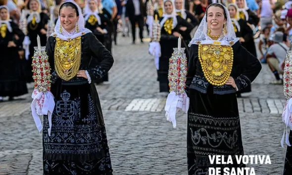 A imponente Vela Votiva de Santa Marta de Portuzelo integra o Inventário Naciona…