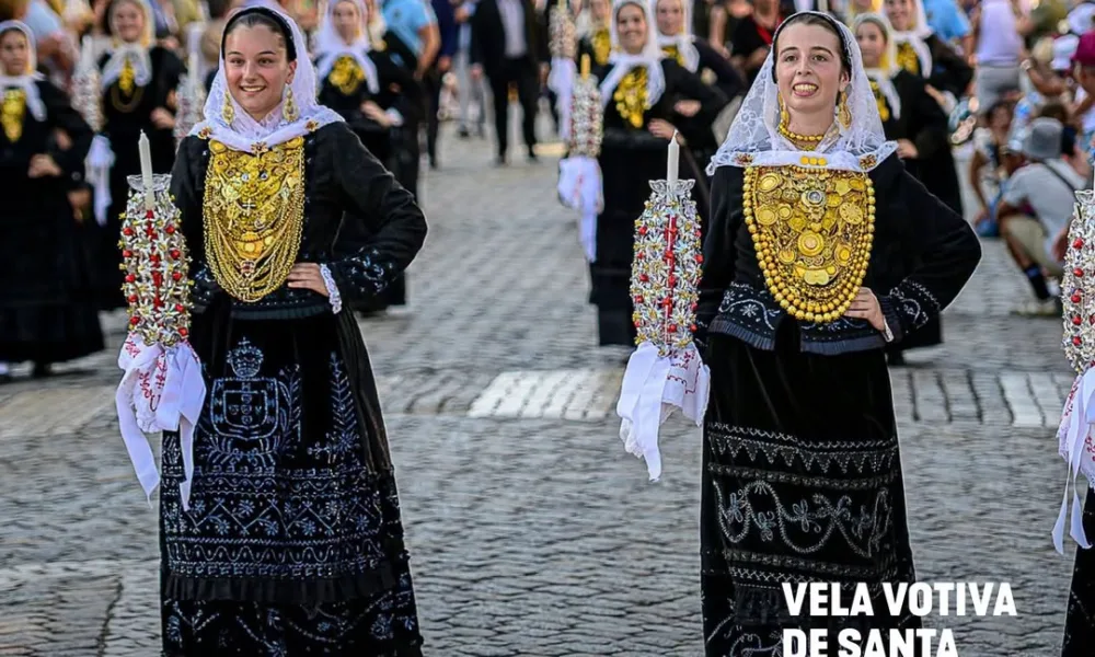 A imponente Vela Votiva de Santa Marta de Portuzelo integra o Inventário Naciona…