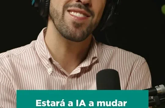 A inteligência artificial está a mudar não só a forma como escrevemos, mas també…