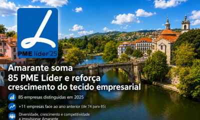 Amarante soma 85 PME Líder e reforça crescimento do tecido empresarial