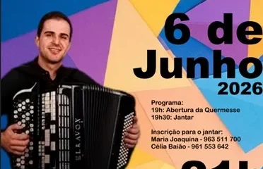 Arraial Popular
Dia 6 de junho, sábado, Vale de Guizo
19h – Abertura da quermes…