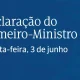 Assista à transmissão em direto a Declaração do Primeiro-Ministro nas redes soci…