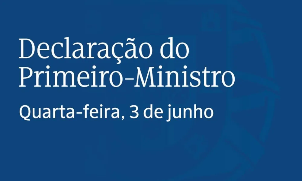 Assista à transmissão em direto a Declaração do Primeiro-Ministro nas redes soci…