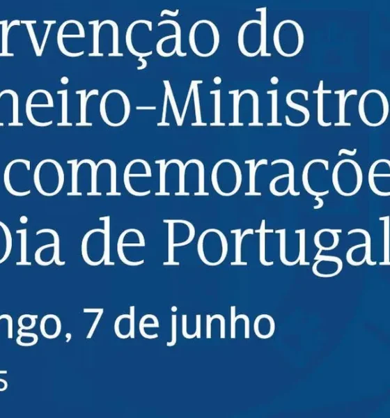 Assista à transmissão em direto da Intervenção do Primeiro-Ministro nas Comemora…