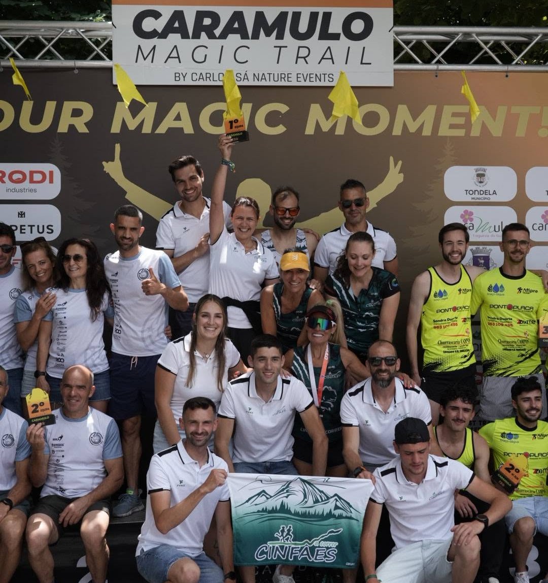 Associação Cinfães a Correr sagra-se Campeã Distrital por Equipas no Caramulo Magic Trail