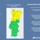 Atenção aos Avisos Meteorológicos em Portugal Continental  
 Consulte os avisos…