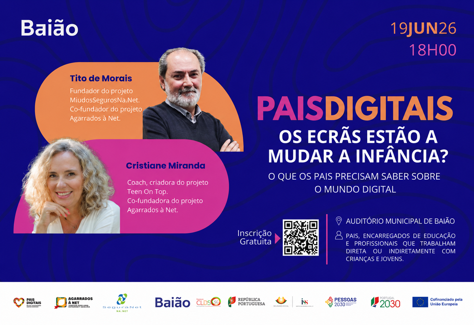 Baião promove workshop para ajudar famílias a lidar com os desafios digitais dos jovens