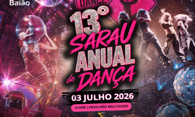 Baião recebe o 13.º Sarau Anual de Dança com espetáculo inspirado no universo “Dance Galaxy”