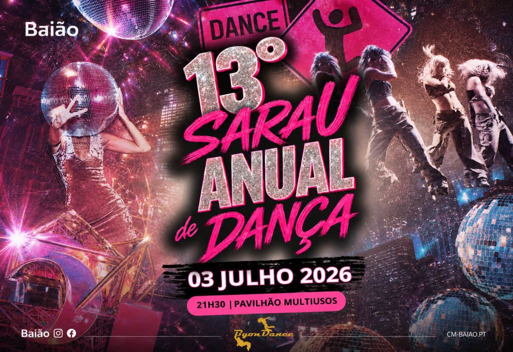 Baião recebe o 13.º Sarau Anual de Dança com espetáculo inspirado no universo “Dance Galaxy”