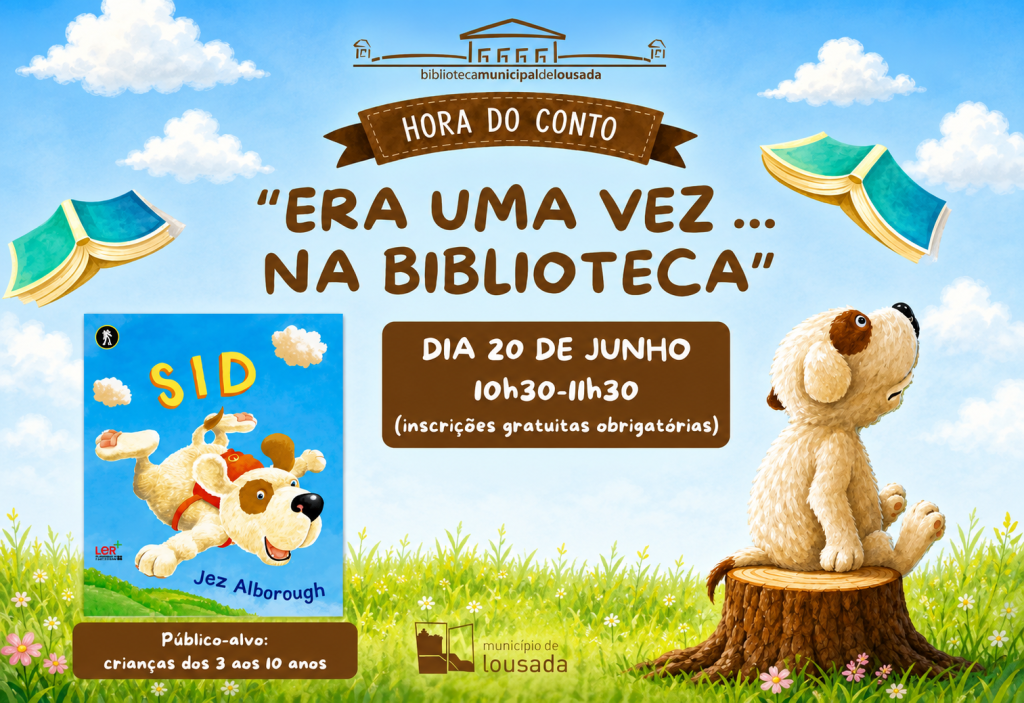 Biblioteca de Lousada convida crianças para manhã de histórias, emoções e imaginação
