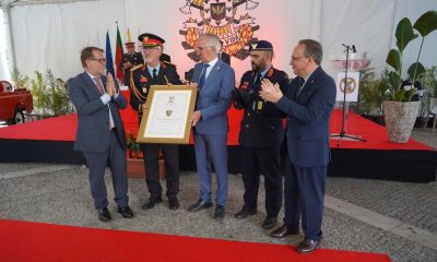 Bombeiros de Lousada celebram 100 anos com monumento, novas viaturas e reforço de apoios