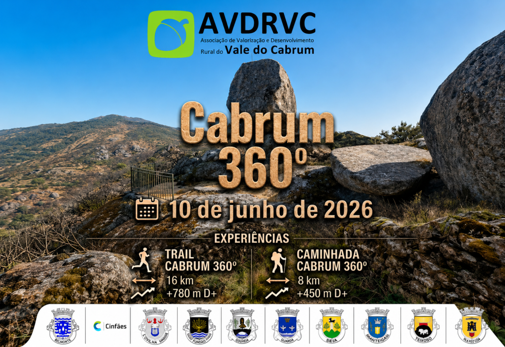 Cabrum 360º leva trail e caminhada ao coração do Vale do Cabrum entre Cinfães e Resende