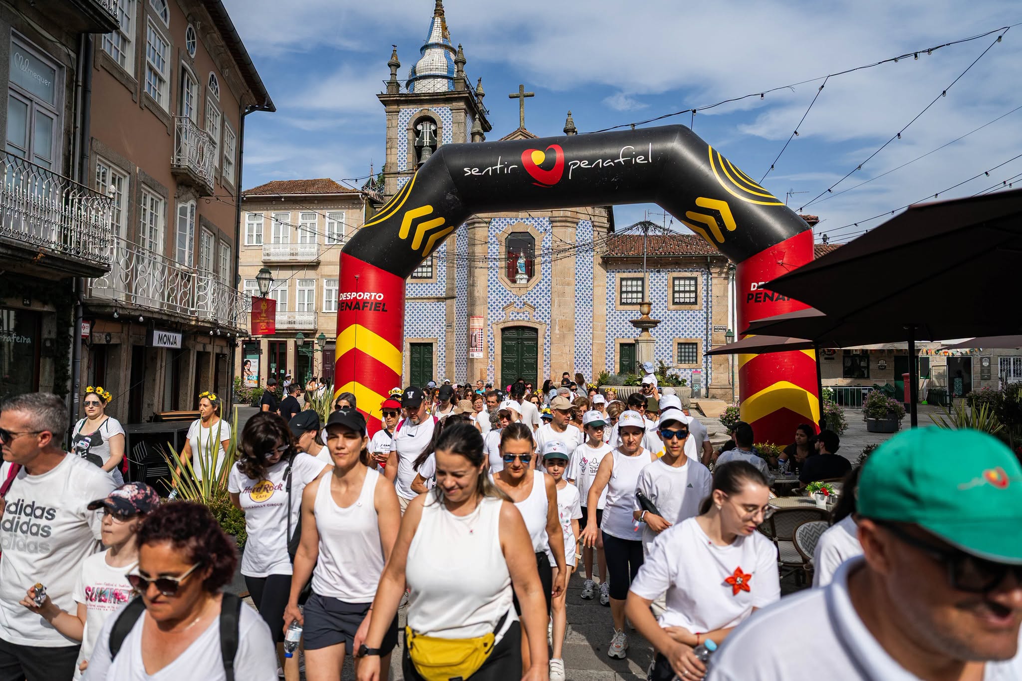 Caminhada “Sentir os Jardins” promoveu saúde, bem-estar e convívio em Penafiel