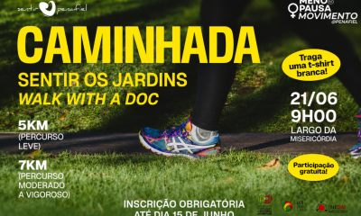 Caminhada convida população a descobrir os jardins de Penafiel com acompanhamento médico
