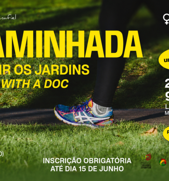 Caminhada convida população a descobrir os jardins de Penafiel com acompanhamento médico