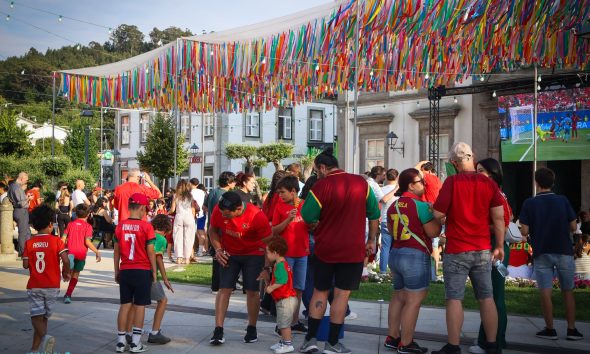 Castelo de Paiva reúne comunidade no Largo do Conde para apoiar Portugal no Mundial 2026