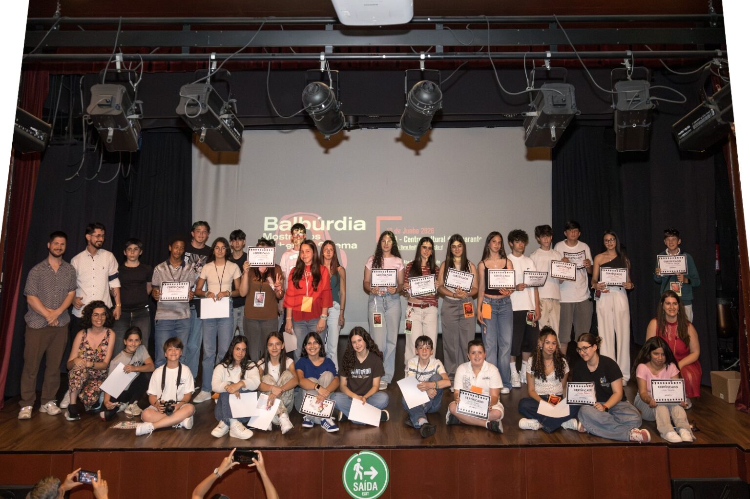 Clube de Cinema da Escola Secundária da Lixa participa na Mostra BALBÚRDIA em Amarante