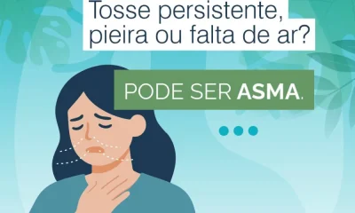 Controlar a asma é melhorar a qualidade de vida. Mantenha o acompanhamento regu…