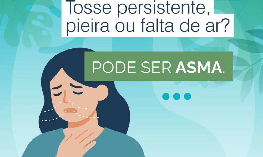 Controlar a asma é melhorar a qualidade de vida. Mantenha o acompanhamento regu…