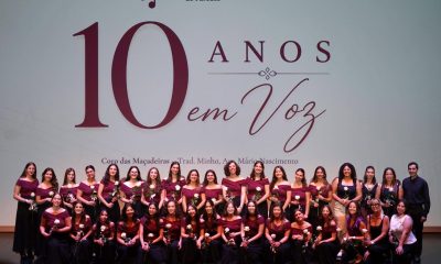 Coro Feminino do Conservatório de Música de Paredes celebra 10 anos com concerto emotivo no Centro Cultural
