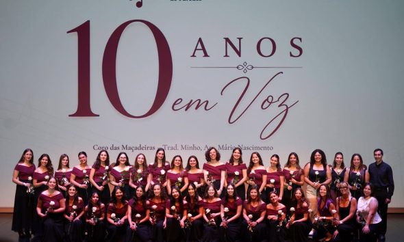 Coro Feminino do Conservatório de Música de Paredes celebra 10 anos com concerto emotivo no Centro Cultural