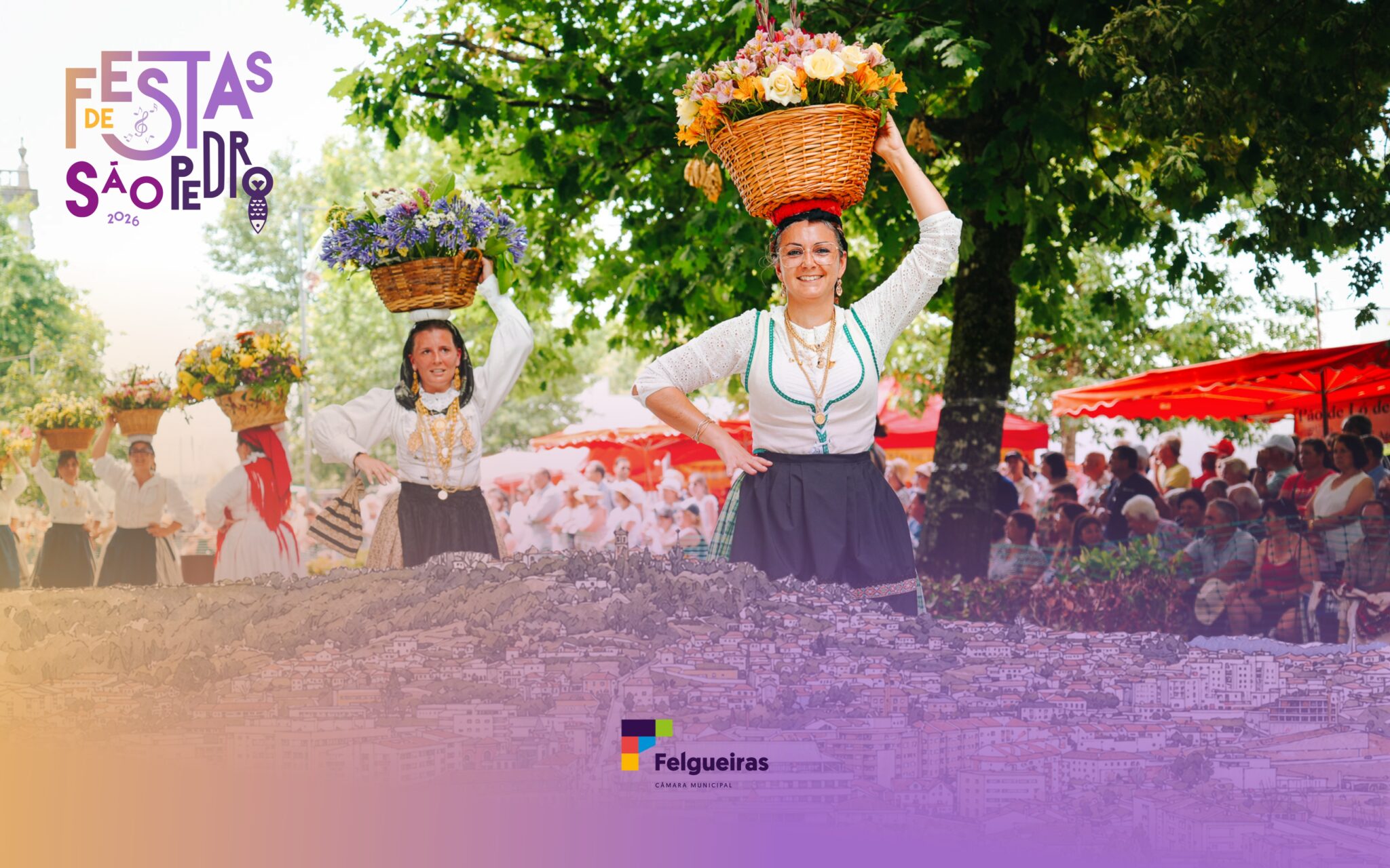 Cortejo das Flores abre inscrições para as festas de São Pedro em Felgueiras