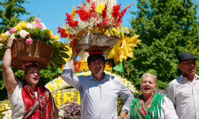 Cortejo das Flores enche Felgueiras de cor e tradição no encerramento das Festas de São Pedro