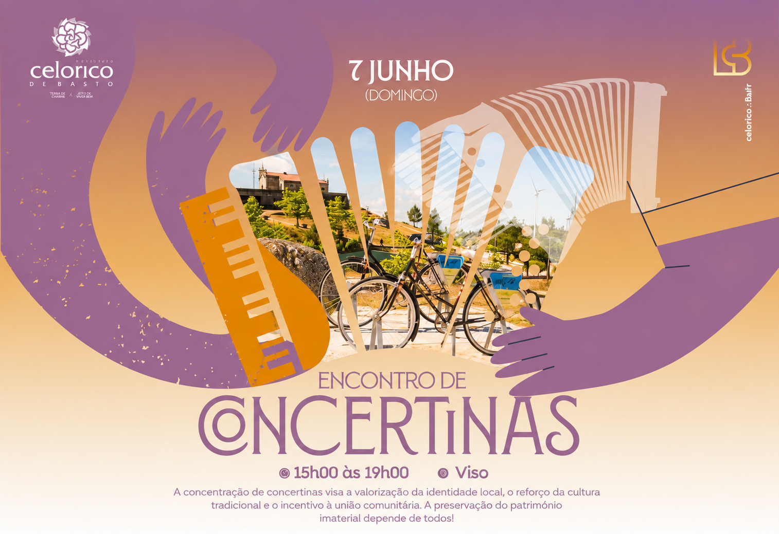Encontro de Concertinas leva tradição minhota ao Santuário do Viso em Celorico de Basto