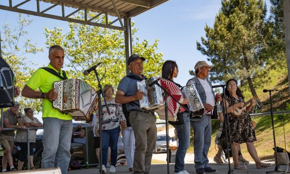 Encontro de concertinas levou tradição e devoção ao Santuário do Viso
