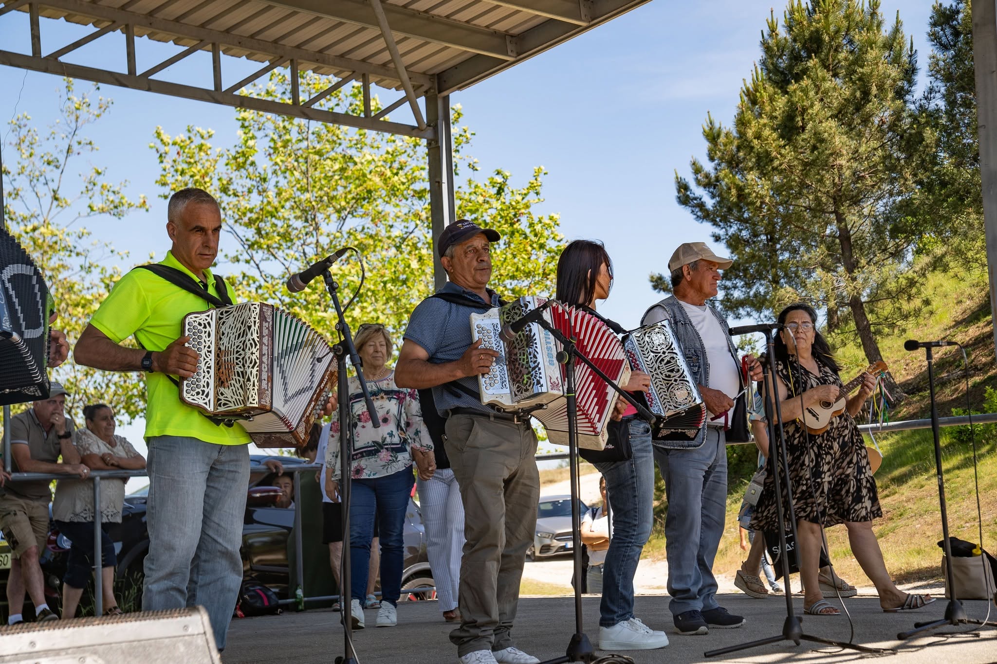 Encontro de concertinas levou tradição e devoção ao Santuário do Viso