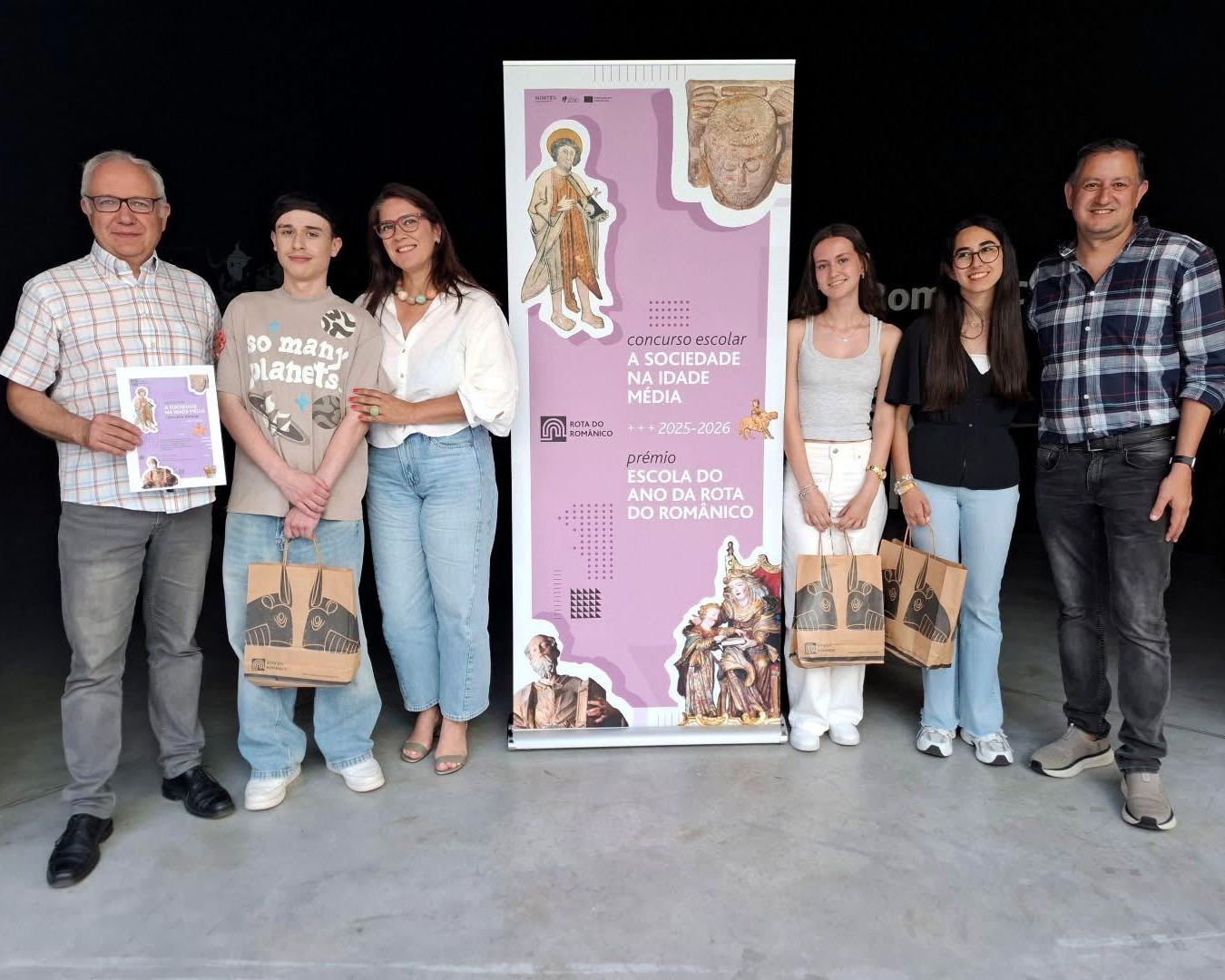Escola Secundária de Resende conquista 2.º prémio no Concurso Escolar da Rota do Românico