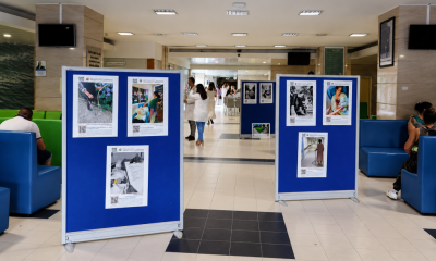 Exposição fotográfica destaca prevenção de quedas no Hospital Padre Américo