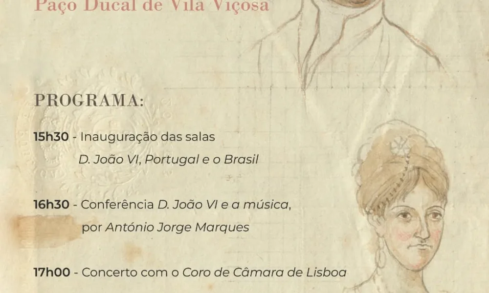 FCB | INAUGURAÇÃO 2 NOVAS SALAS | D. JOÃO VI  | 20.06.2026 (15H30)

O Paço Ducal…