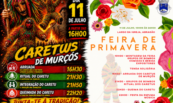 Feira de Primavera de Abragão promete um dia inteiro de tradição, animação e convívio
