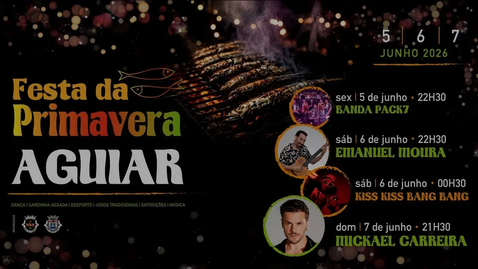 Festa da Primavera | 5, 6 e 7 de junho | Aguiar 

Esperamos por si! 

#festadapr…