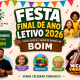 Festa de final de ano letivo junta comunidade escolar de Boim numa tarde de animação e convívio
